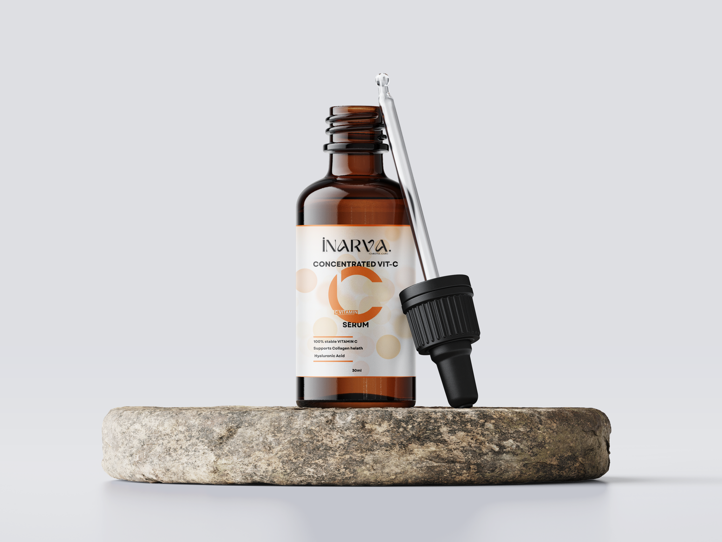 Sérum Vitamine C Concentrée – INARVA Éclat & Anti-Âge (30ml)